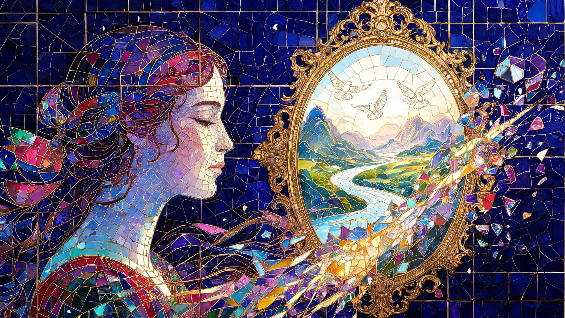 VISIONS — the Looking Glass theme